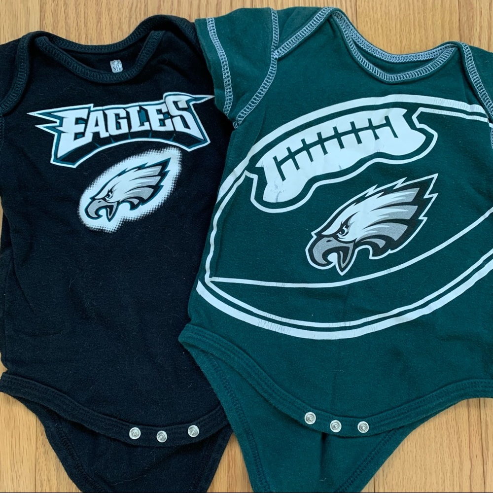 NFL Eagles onesies